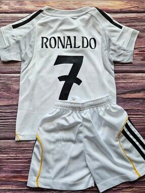 Real Madrid Ronaldo kid's soccer uniform